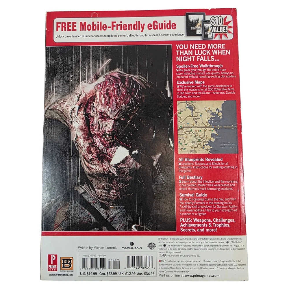 Dying Light Official Strategy Guide Prima Games